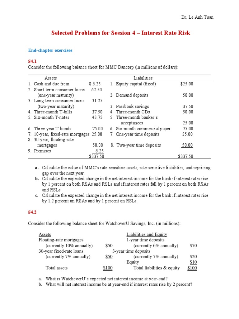 Cumulative Repricing Gap Analysis | PDF | Bond Duration | Interest