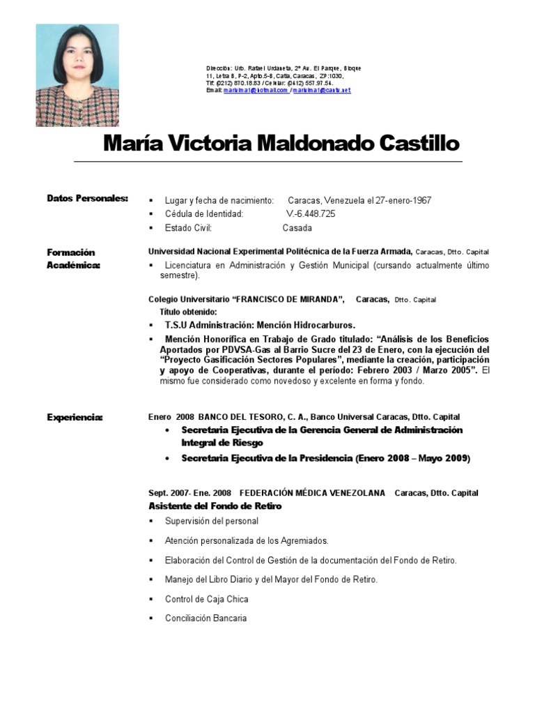 Curriculum vitae direccion 06 picture