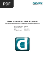 VDR Explorer, User Manual, DBS00294-31