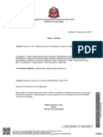 CIRCULAR ARTESP-OFI-2022-01935 - Passe Livre Dos Auditores Fiscais Do Trabalho Nas Praças de Pedágio. 3