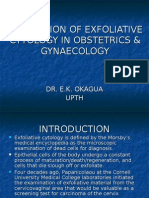 Application of Exfoliative Cytology in Obstetrics & Gynaecology