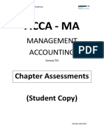 MA ACCA Sunway Tes Chapter Assessment