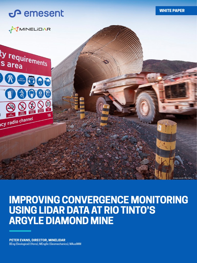 LiDAR Enhances Mine Monitoring | PDF | Lidar | Mining
