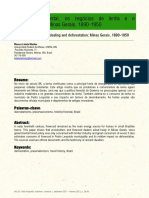 Política Florestal, Os Negócios de Lenha e o Desmatamento Minas Gerais, 1890-1950