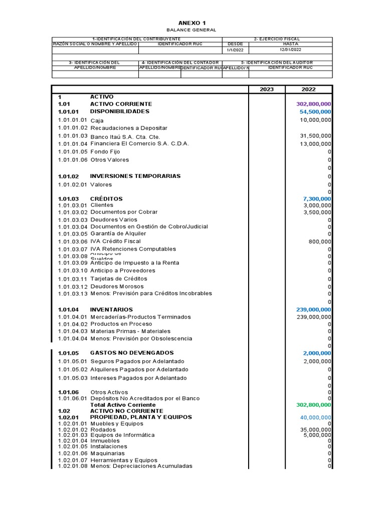 4estado Contable Ejercicio 1 Resuelto y Tarea | PDF | Contabilidad ...