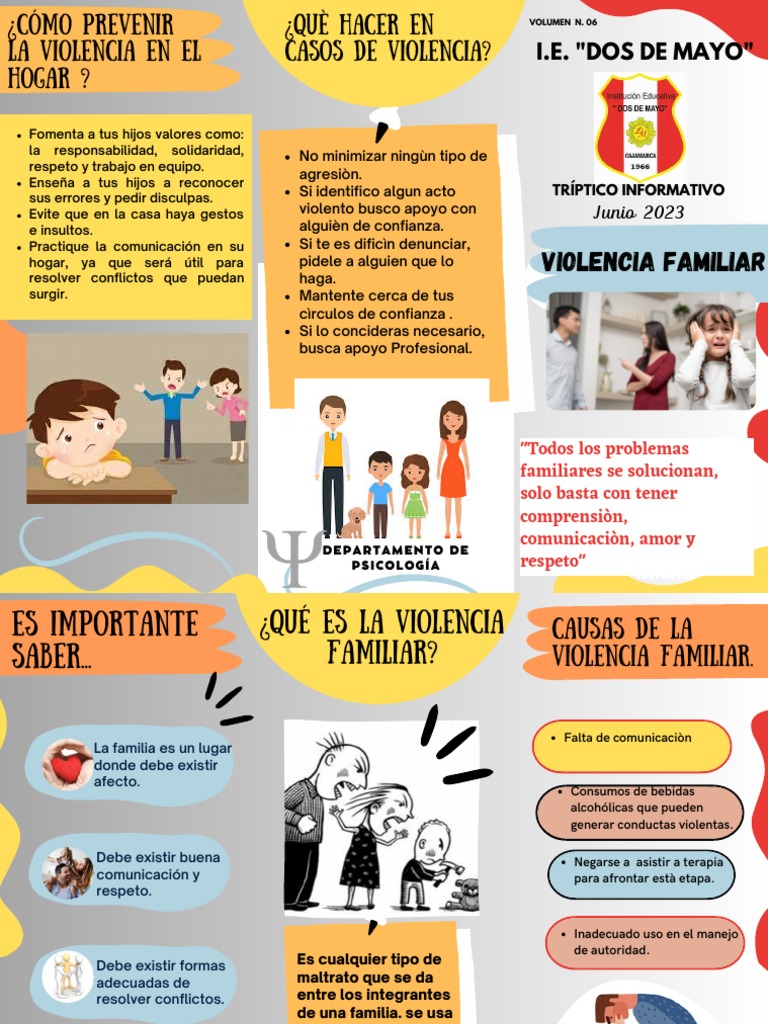 Prevención de la Violencia Familiar | PDF | Violencia doméstica | Violencia