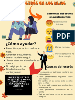 Flyer para Padres de Familia - Estrés en Los Hijos