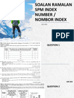 Soalan Ramalan SPM Index Number