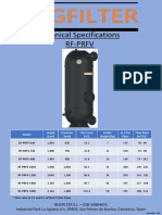Technical Specifications RF PRFV