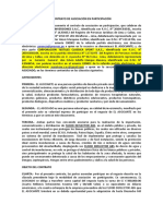 CONTRATO DE ASOCIACION EN PARTICIPACIÓN Vs 2.0