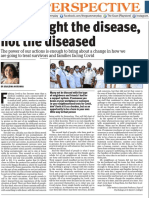 The Goan-Fight The Disease, Not The Diseased