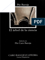 Baroja, P - El Arbol de La Ciencia