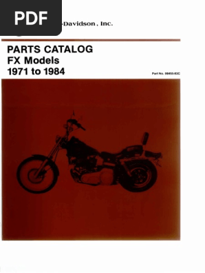 1971-84 FX Parts Catalog | PDF