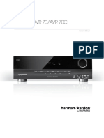 AVR700 Owners Manual English