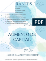 Aumento de Capital y Reducción de Capital - Grupo 5