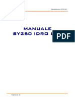 Dman801000031 Manuale Sy250 Idro LCD Standard