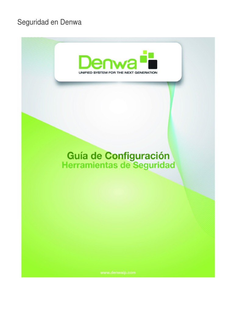 05 Manual - Seguridad - en - Denwa | PDF | Red privada virtual ...