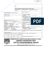 RM 01 A Form Transfer Pasien