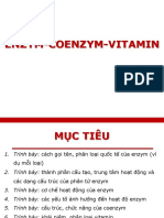 Bản Sao Của Lec10: Enzym, Coenzym, Vitamin