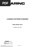 ARINC 665-3 Loadable SW Standards