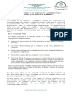 Normas Aplicables A La Recepcion de Materias Primas.2023