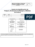 Procedimiento de Identificación de Peligros