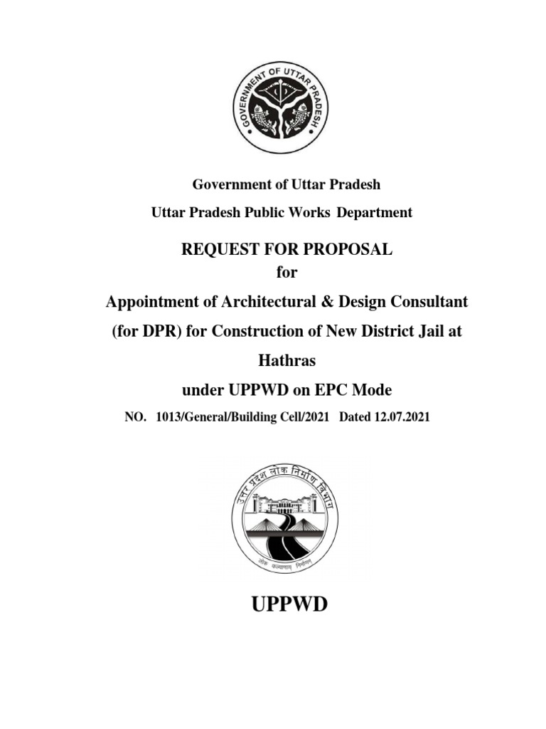 RFPHathras | PDF | Procurement | Request For Proposal