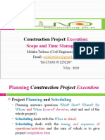 Const Proj MGT Execution-6 Scope & Time 202305