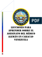 Guia Sobre Lecciones Del Asesinato Del Medico Aleman en Caracas