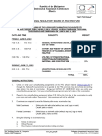 Revised Exam Program June 2023 (Archi)