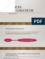 Índices Bioclimáticos