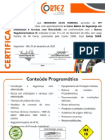 Certificado NR 10 - Básico 40H