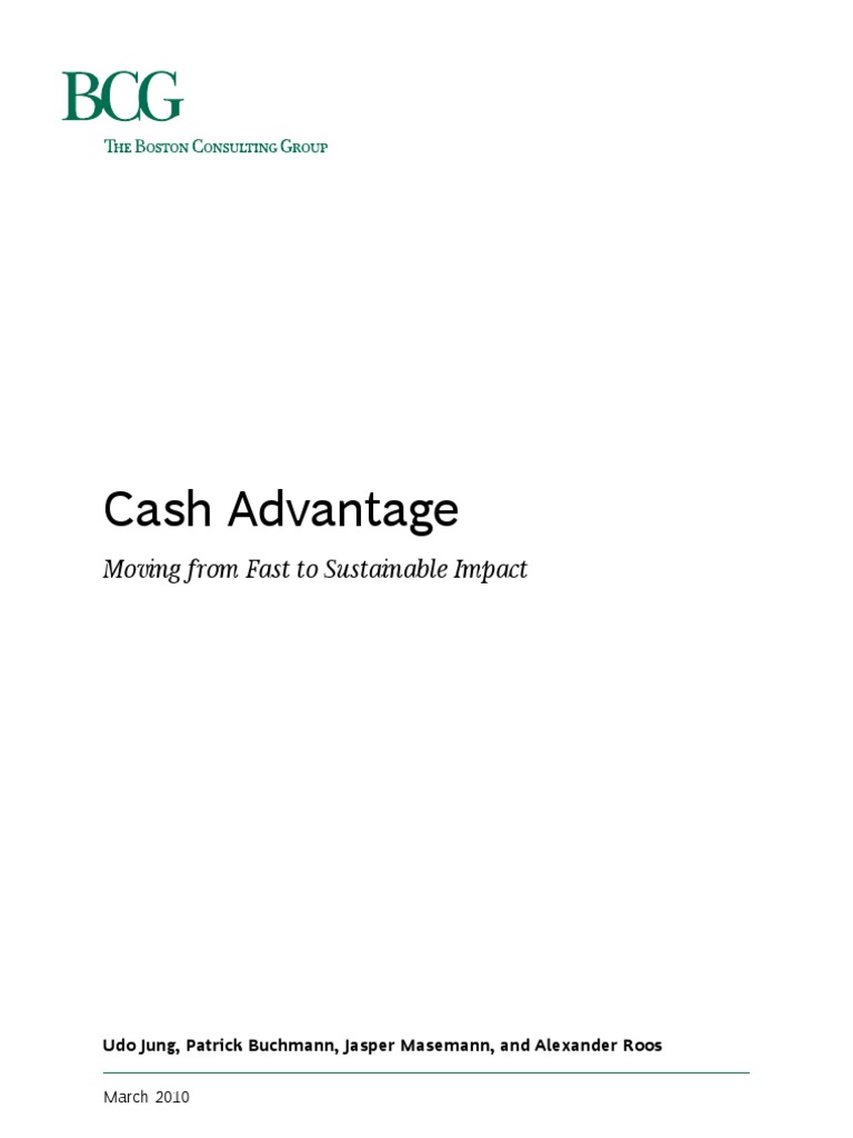 BCG Report | Strategic Management | Market Liquidity