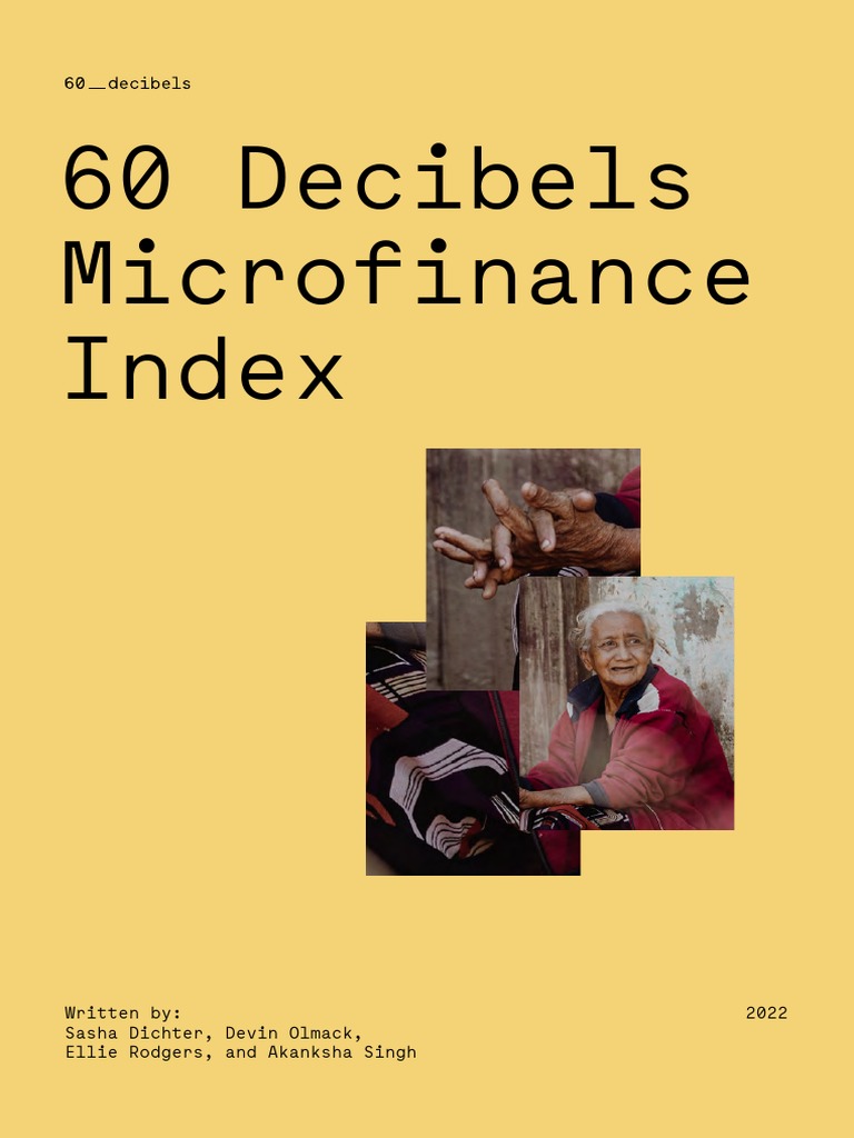 60 decibels microfinance index report download free pdf