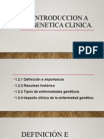 1.2. Introduccion A La Genetica Clinica.