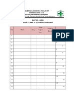 Daftar Hadir