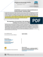 A Importância Da Contabilidade No Processo de Desenvolvimento Do