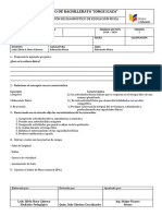 Prueba de Diagnostico Tercero