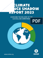 Climate Finance Shadow Report - Oxfam Jul'23