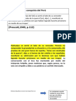 Ficha Textual Conquista Del Peru