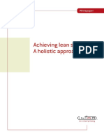 Achieving Lean Success - A Holistic Approach