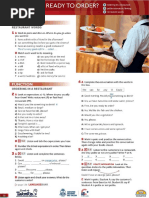 Ordering at A Restaurant ESL Lesson Plan - Fluentize | PDF ...