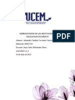 Normatividad de Las Instituciones Educativas en México