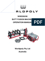 WHD250 Worldpoly Operation Manual