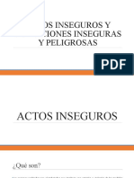 Actos Inseguros