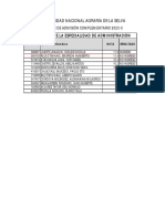 Resultado Examen Complementario 2023