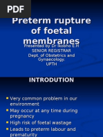 Download Preterm Rupture of Foetal Membranes by api-3705046 SN6587064 doc pdf
