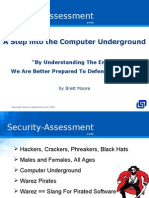 Security-Assessment: A Step Into The Computer Underground
