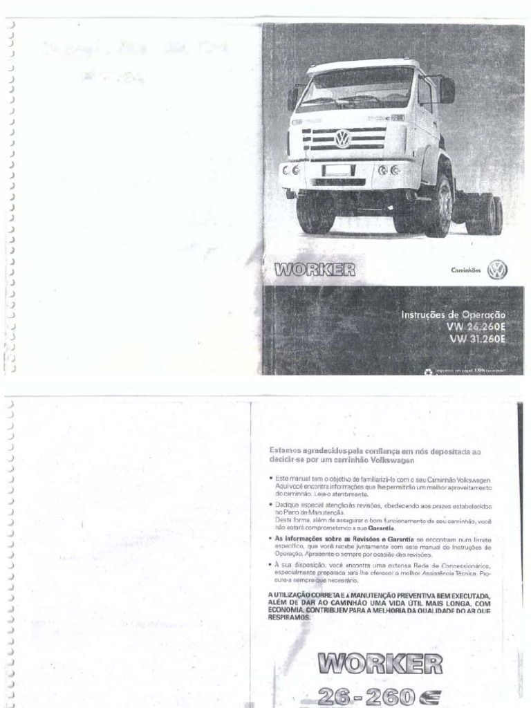 Manual VW 31.260 | PDF