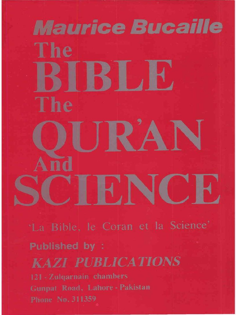 Bible Quran Science Pdf Gospel Of John Revelation